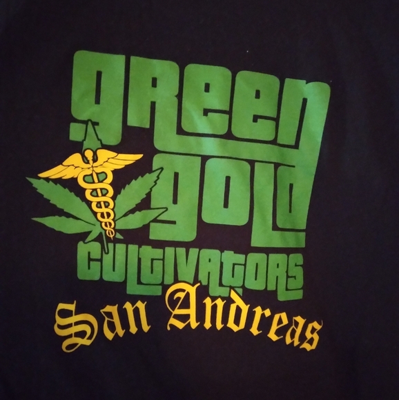 Grand Theft Auto - San Andreas cannabis collective tee - Picture 2 of 4